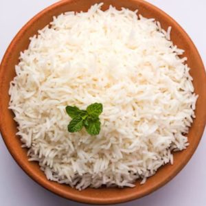 Plain rice