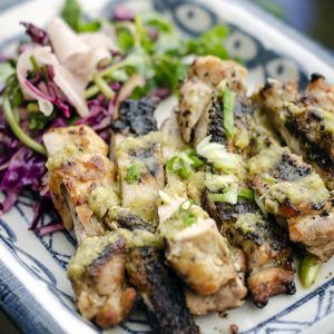 BBQ Green Finger Fish